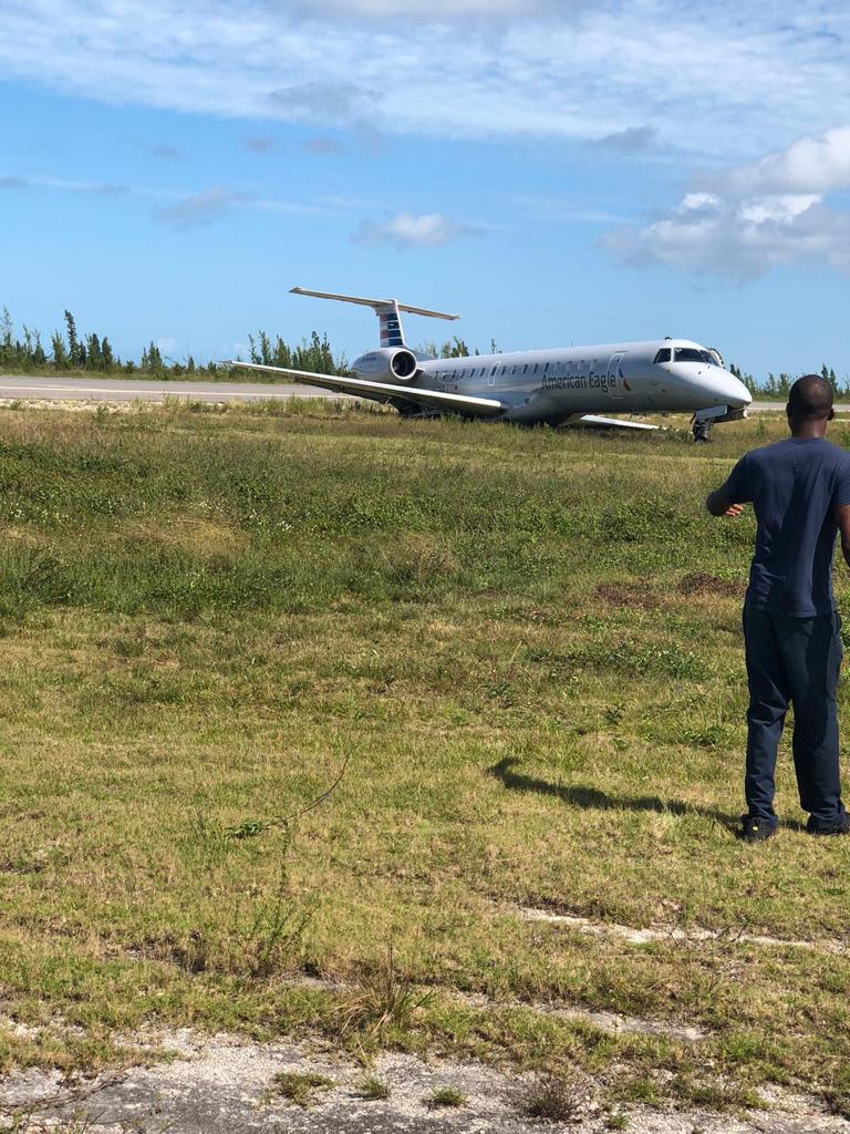 American Airline Crash Lands in Freeport Grand Bahama Grand Bahama